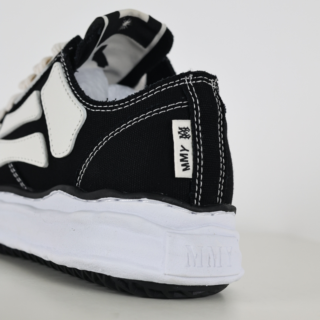 350 东莞原产（精彩抢先版）三元康裕 Mmy x Amiri 联名款 三原康裕品牌MMY/Maison MIHARA YASUHIRO Wayne Original Sole Leather Low Sneaker版变形溶解雪糕底