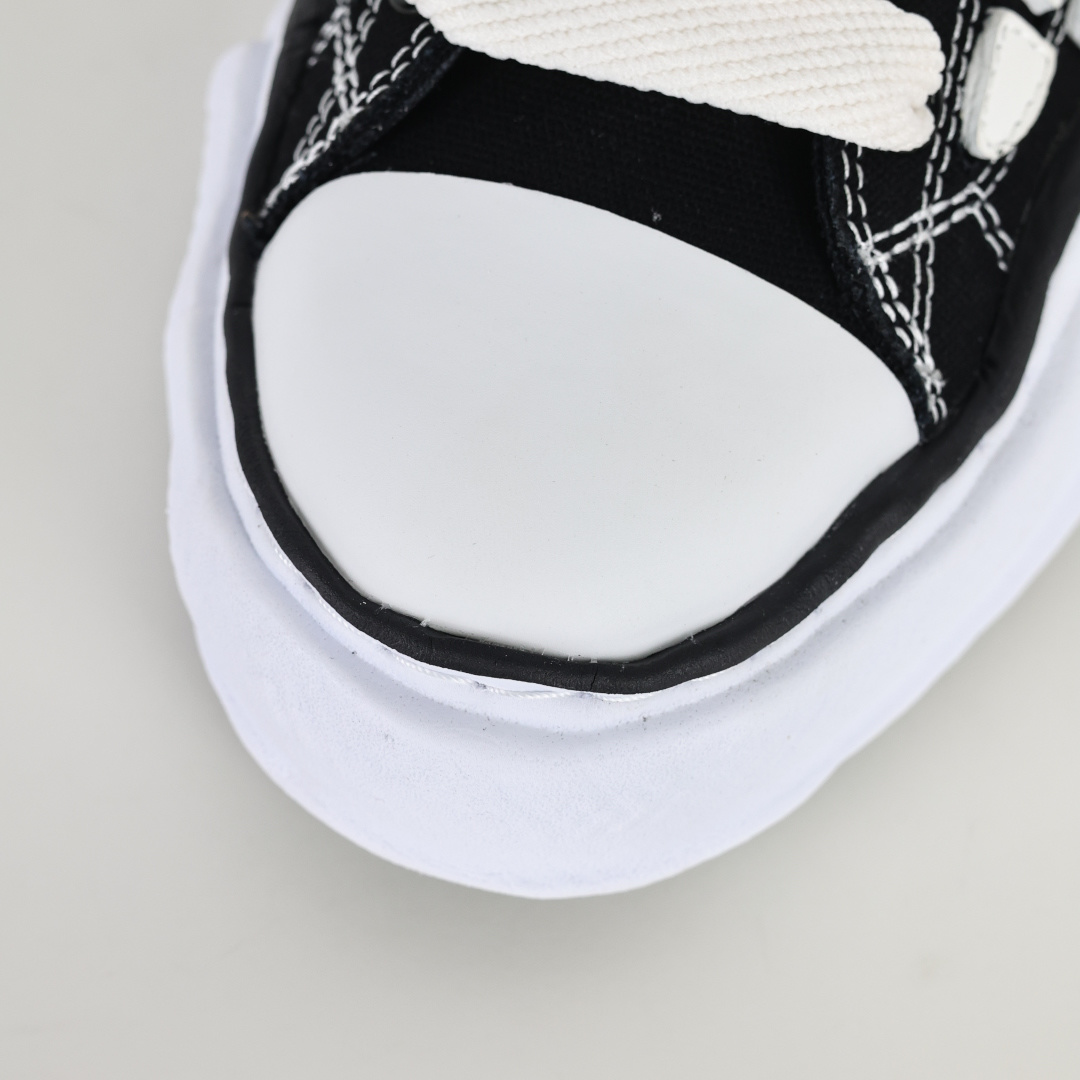 350 东莞原产（精彩抢先版）三元康裕 Mmy x Amiri 联名款 三原康裕品牌MMY/Maison MIHARA YASUHIRO Wayne Original Sole Leather Low Sneaker版变形溶解雪糕底