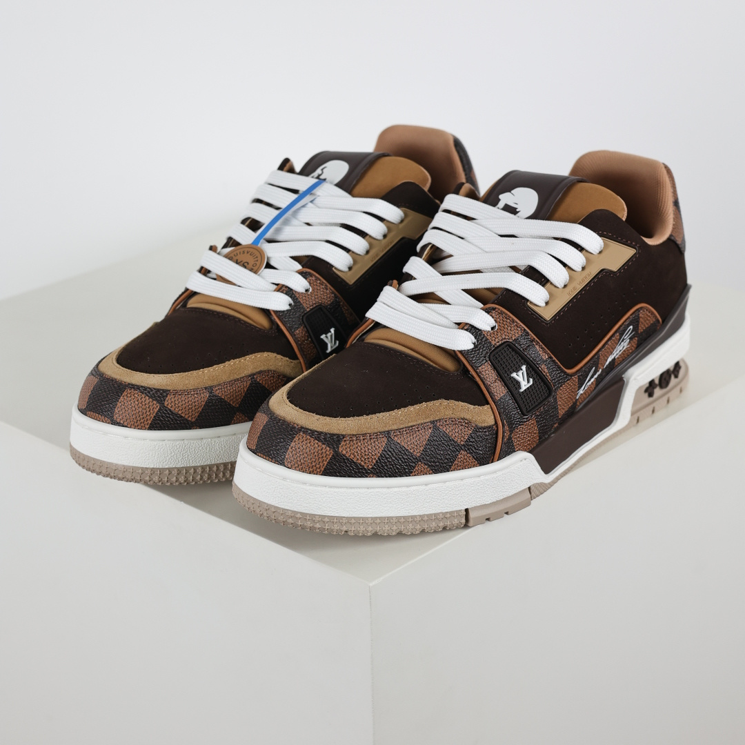 460 Louis Vuitton Trainer 滑板鞋 新款配色