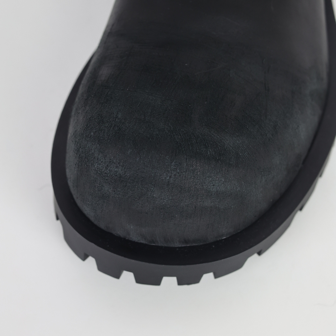 620 巴黎世家BALENCIAGA Men's Leather boots 大头米奇风真皮德比休闲厚底皮鞋