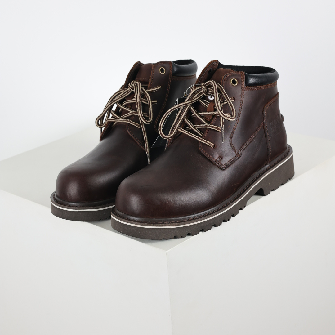 290 CAT Doubled 720系列 经典透气防滑 户外靴 男款 深棕色中帮