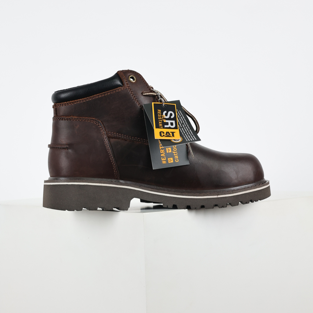 290 CAT Doubled 720系列 经典透气防滑 户外靴 男款 深棕色中帮
