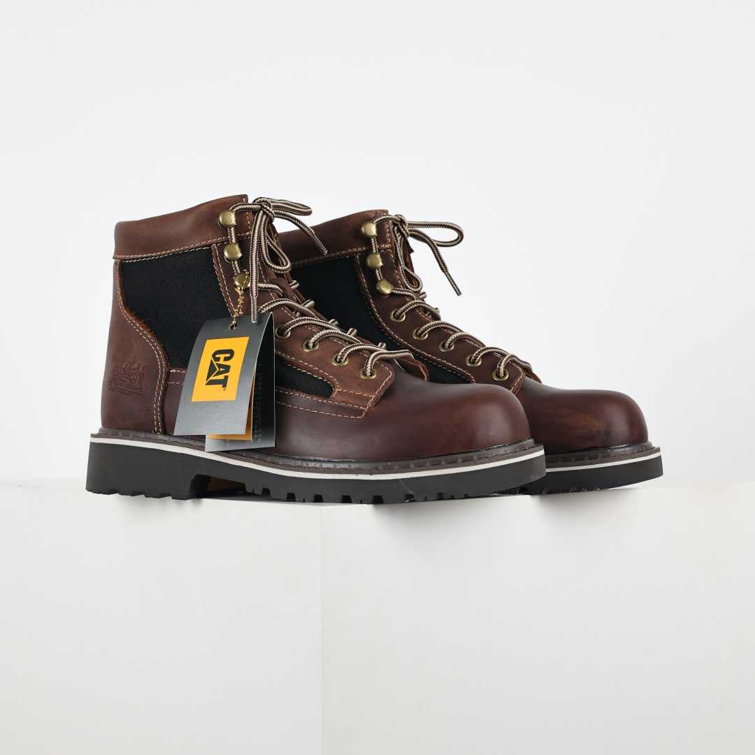 290 CAT WP系列 休闲城市机能耐磨高帮户外靴 男款棕咖色-Chinese UA Cheap High Quatity Brand Clothes Bags handbags Sneakers wholesale wholesaler seller from China Factory suppliers Fashion Clothing Shoes best Quality Beautiful Price 290 CAT WP系列 休闲城市机能耐磨高帮户外靴 男款棕咖色