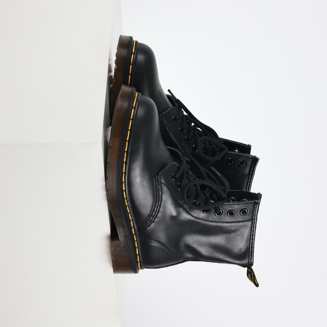 Dr.martens 马丁靴 1460系列 代工厂正品订单 八孔高帮软皮公司规格 原材生产 与国内各大网