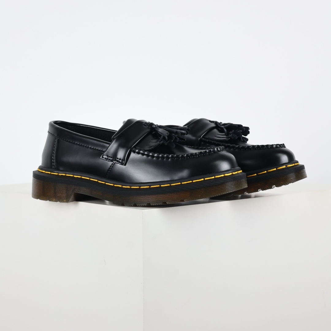 210 Dr.martens 马丁大夫 权志龙同款 1460 流苏乐福鞋 全机车走线 原材生产进口橡胶大底 耐穿耐磨
