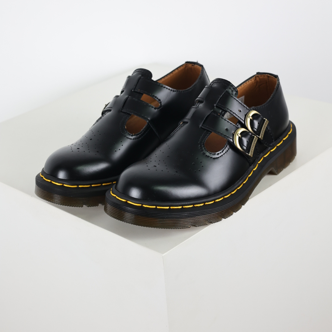 220 Dr.martens 2扣带 玛丽珍 马丁靴