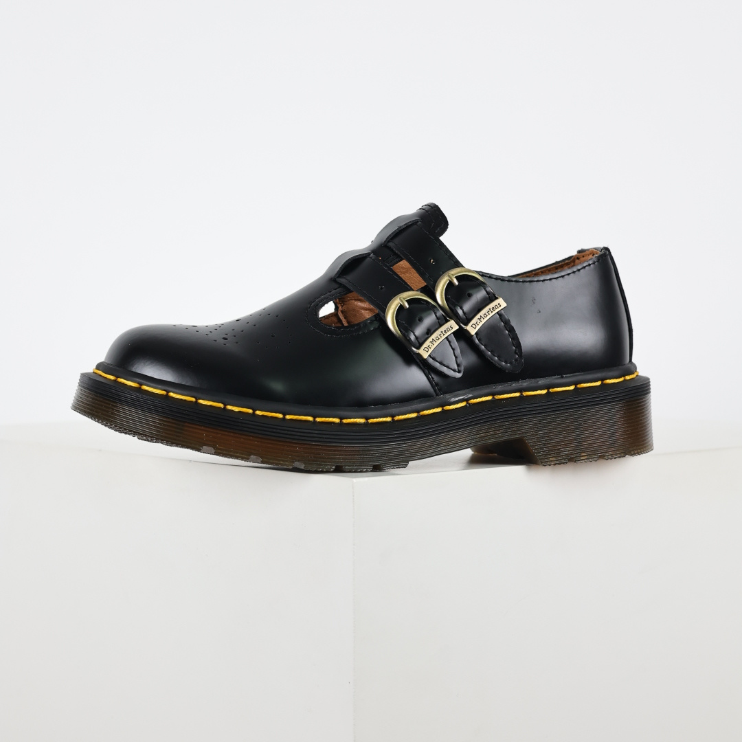 220 Dr.martens 2扣带 玛丽珍 马丁靴