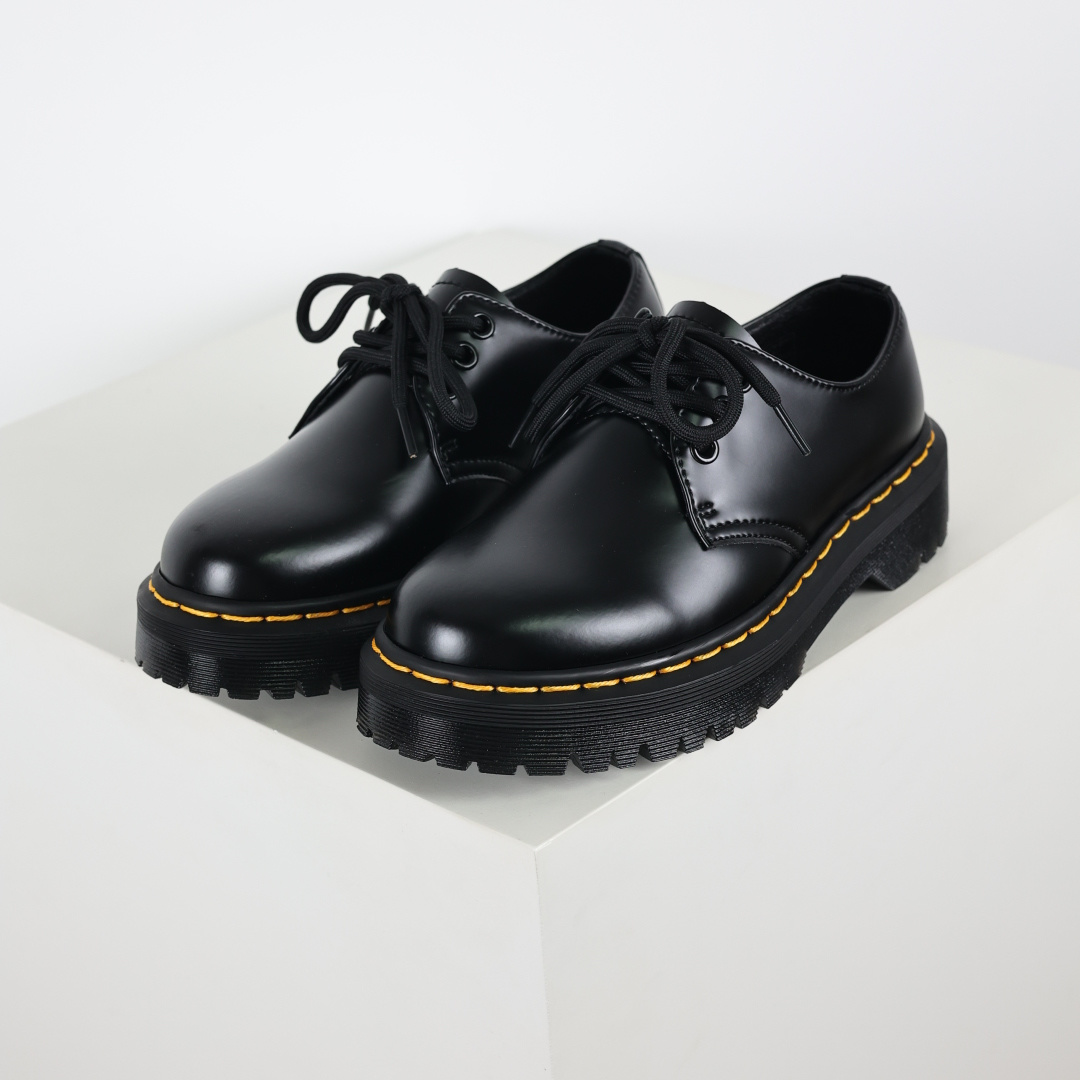 210 网红经典英伦风上线人手必备Dr.martens 独家首发 马丁靴1461 低帮松糕3.5公分厚底系列