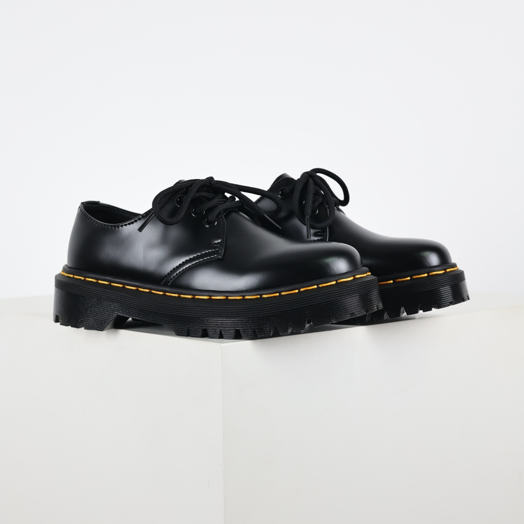 210 网红经典英伦风上线人手必备Dr.martens 独家首发 马丁靴1461 低帮松糕3.5公分厚底系列