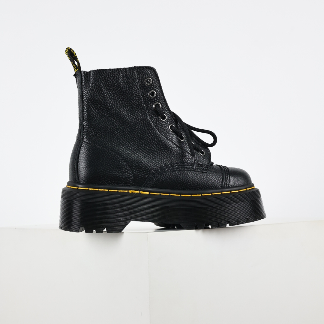 240 Dr.martens 马丁医生 1460系列8孔 荔枝皮松糕中拉链