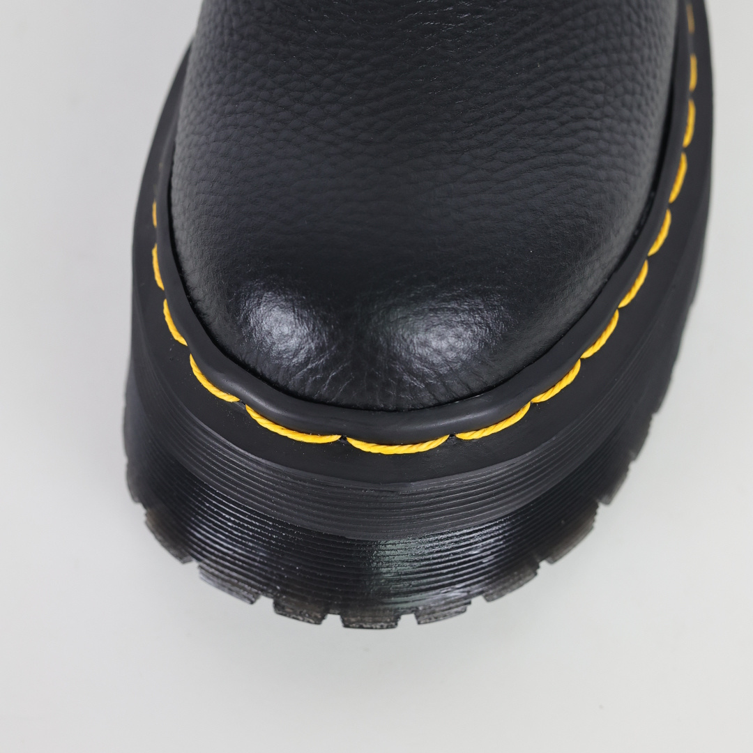 240 Rick Owens x Dr. Martens 1460 Bex Hiking Boots 松高厚底高帮英伦骑士朋克复古机车风粗跟马丁靴