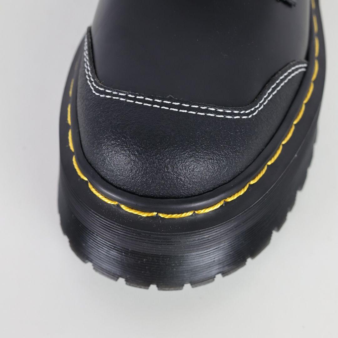 230 Dr martens杨幂同款秋冬拼接马丁靴新款厚底固特异增高短靴马汀博士男女鞋8孔以经典1460马丁靴