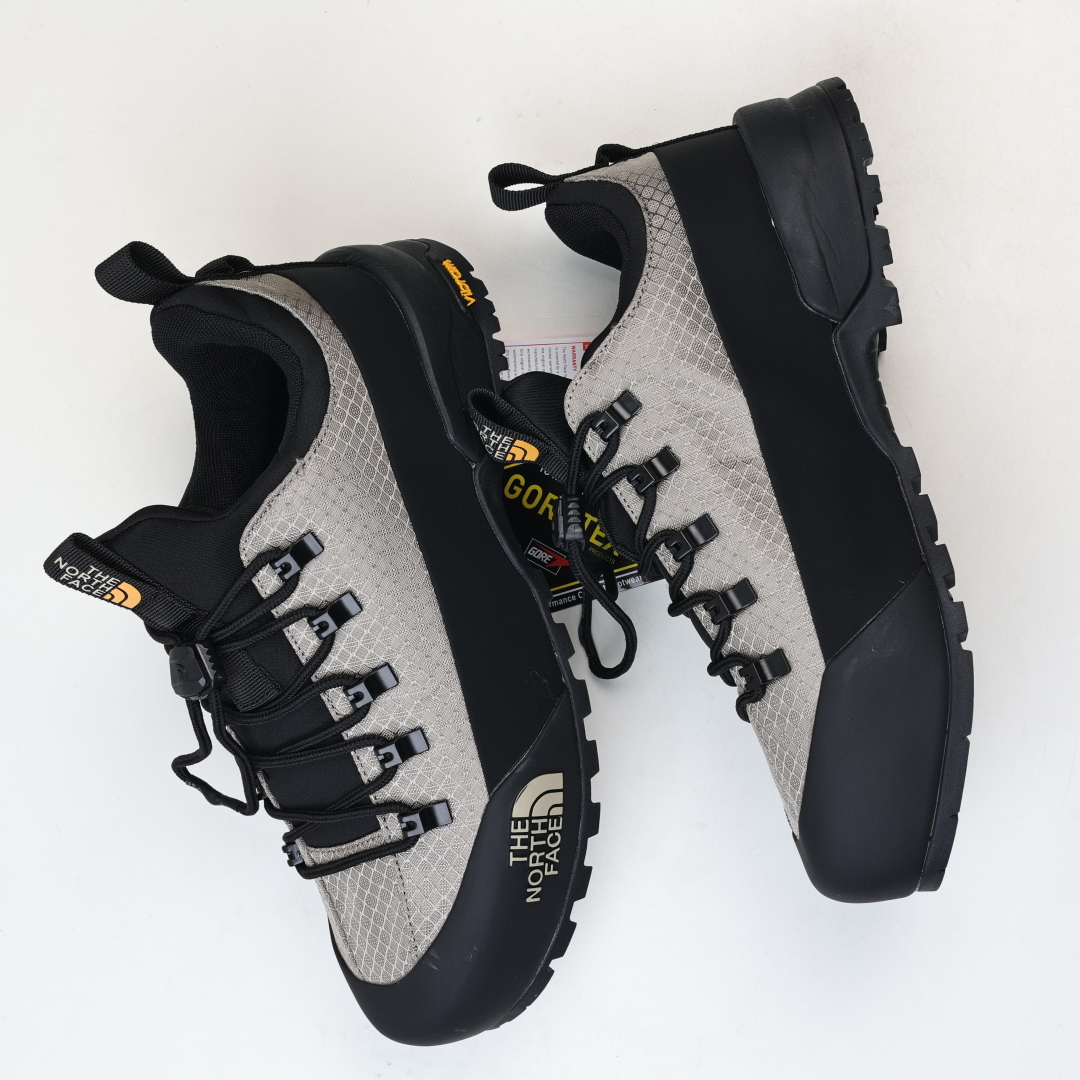 The North Face 北面 户外运动休闲登山鞋越野徒步鞋#大厂品质 面料采用进口牛皮 鞋底采用V