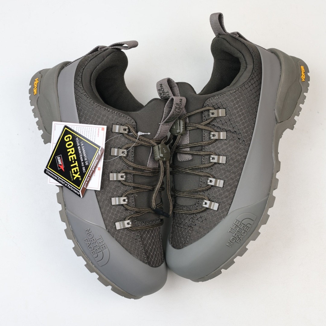The North Face 北面 户外运动休闲登山鞋越野徒步鞋#大厂品质 面料采用进口牛皮 鞋底采用V