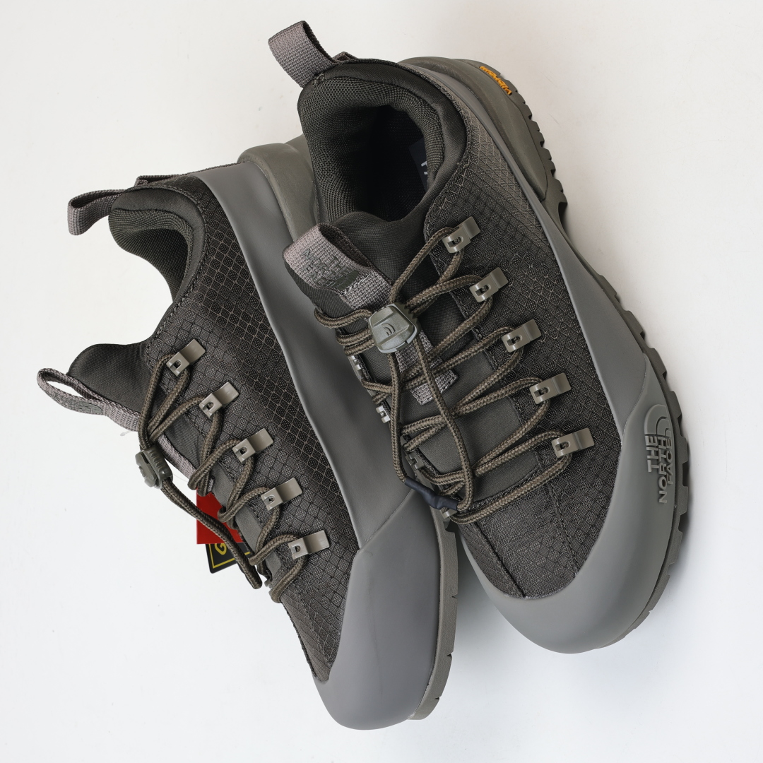 The North Face 北面 户外运动休闲登山鞋越野徒步鞋#大厂品质 面料采用进口牛皮 鞋底采用V