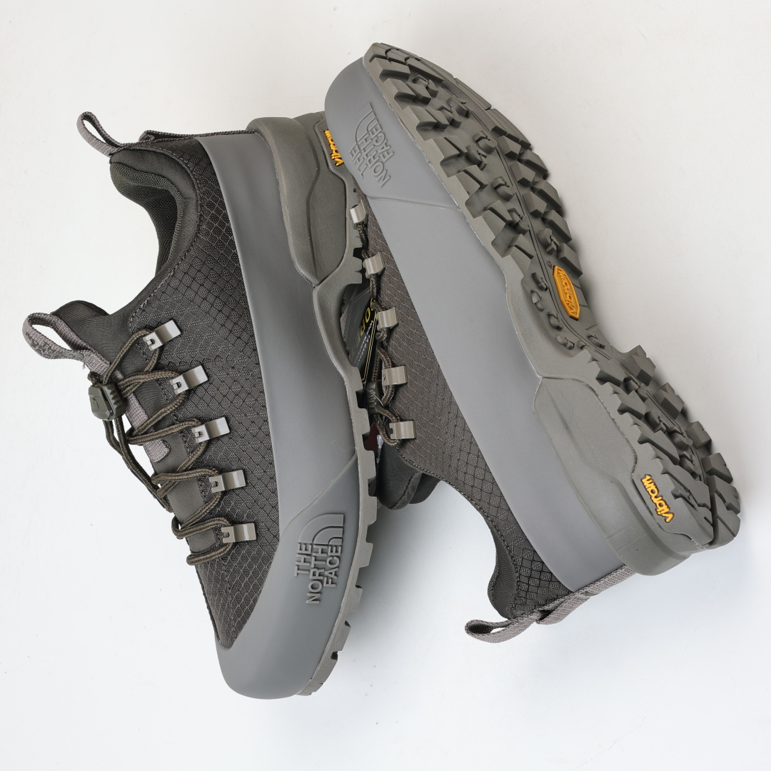 The North Face 北面 户外运动休闲登山鞋越野徒步鞋#大厂品质 面料采用进口牛皮 鞋底采用V