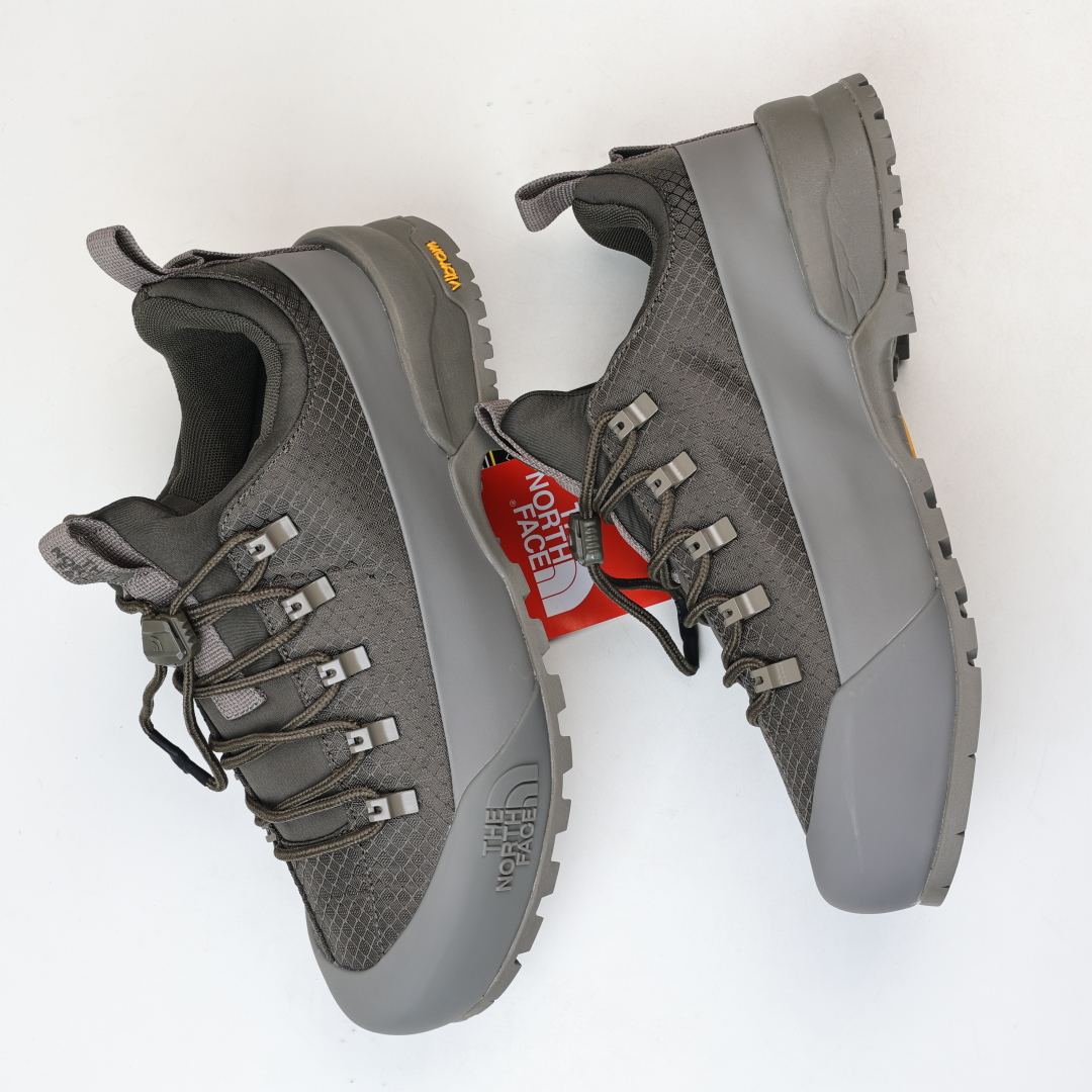 The North Face 北面 户外运动休闲登山鞋越野徒步鞋#大厂品质 面料采用进口牛皮 鞋底采用V