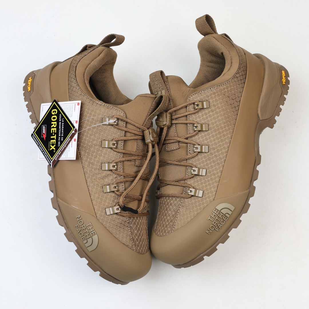 The North Face 北面 户外运动休闲登山鞋越野徒步鞋#大厂品质 面料采用进口牛皮 鞋底采用V