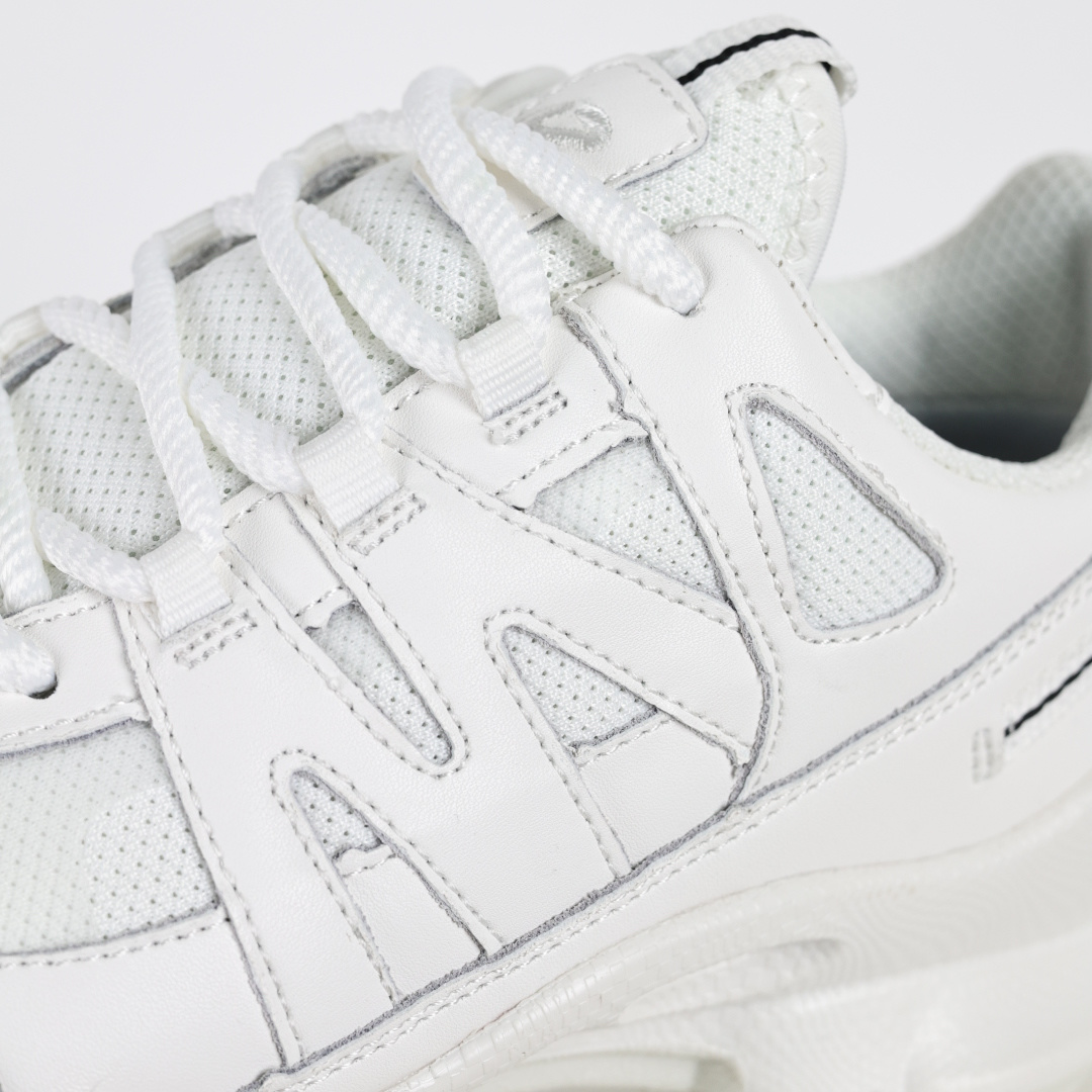 270 Ecco爱步健步系列牛皮透气低帮休闲运动鞋 踪迹白色