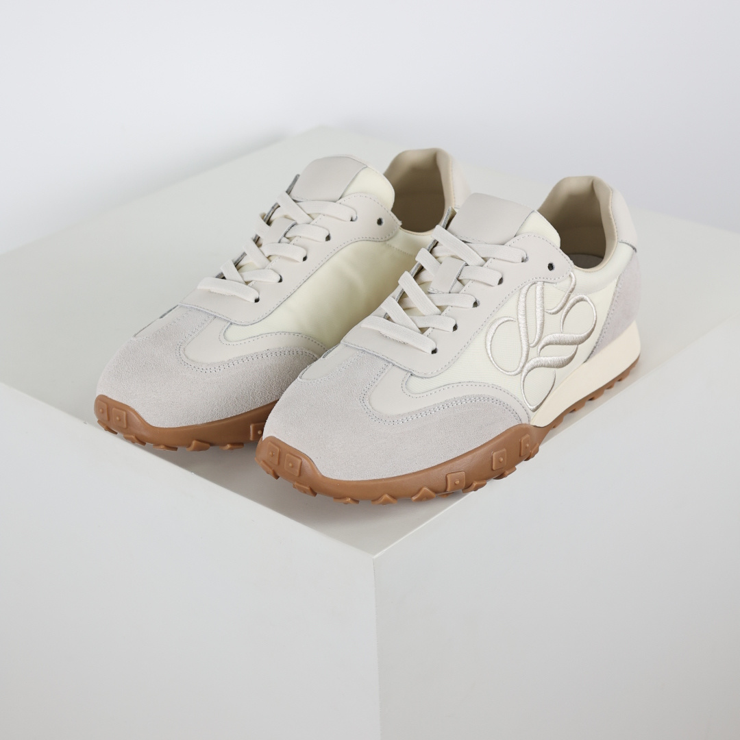 260 city walk选手 时尚单品 精美花纹刺绣 防滑棋盘厚底 德训鞋 阿甘鞋低帮生活休闲鞋