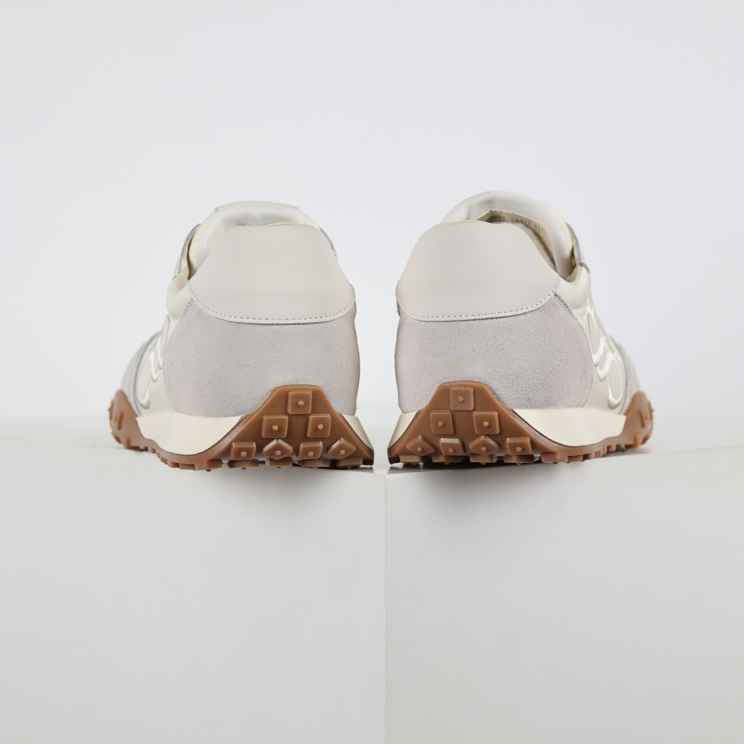 260 city walk选手 时尚单品 精美花纹刺绣 防滑棋盘厚底 德训鞋 阿甘鞋低帮生活休闲鞋