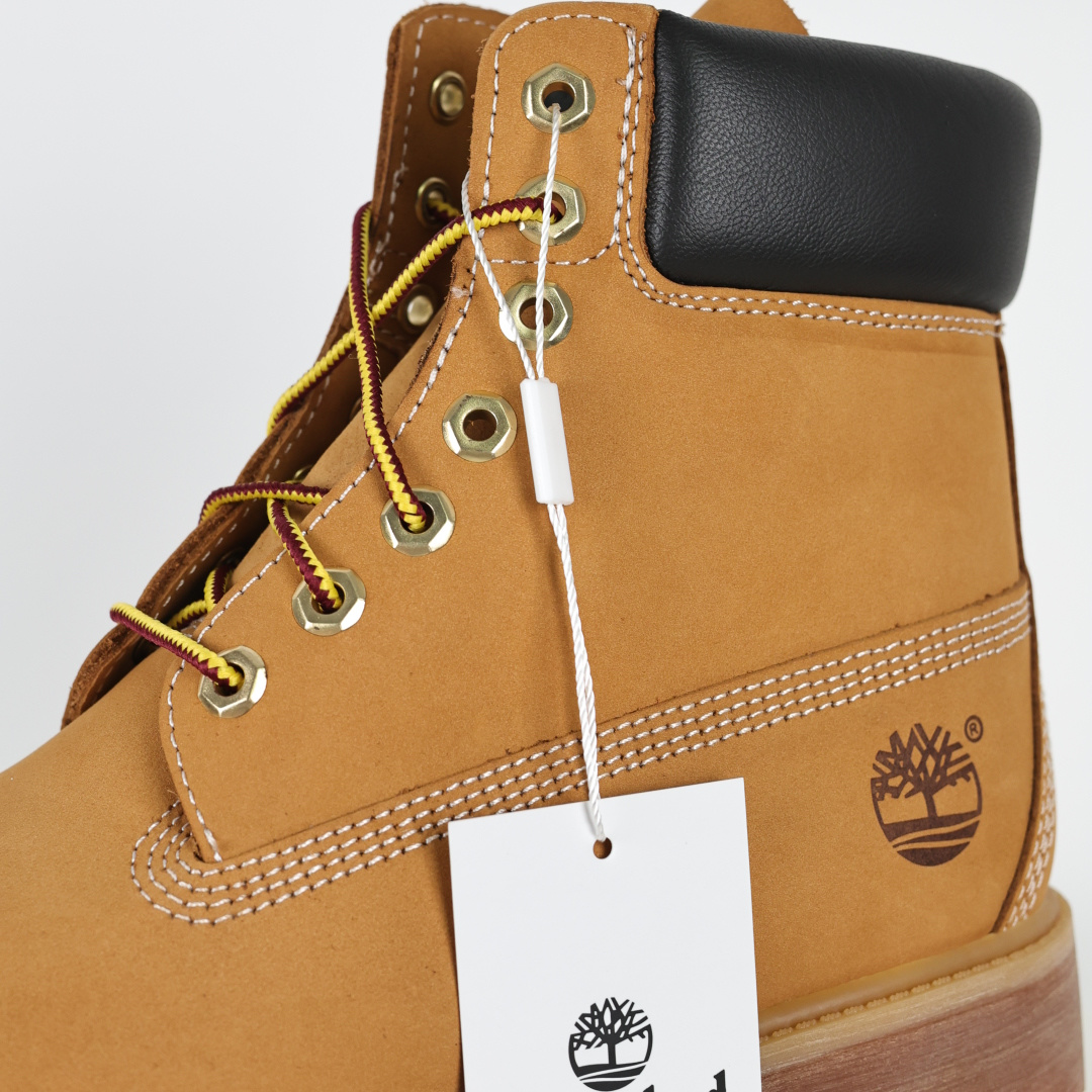 400 Timberland 踢不烂/经典款黄色高帮 女款六孔 型号10361 男款七孔 型号10061