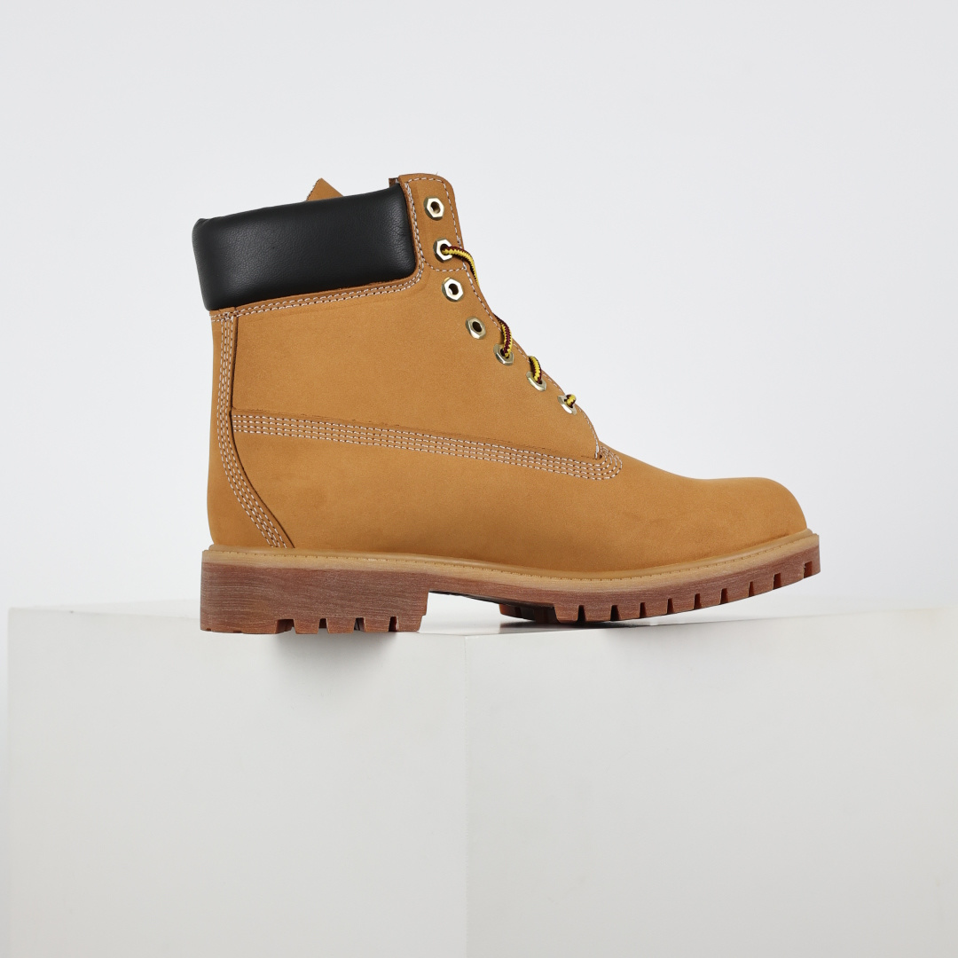 400 Timberland 踢不烂/经典款黄色高帮 女款六孔 型号10361 男款七孔 型号10061