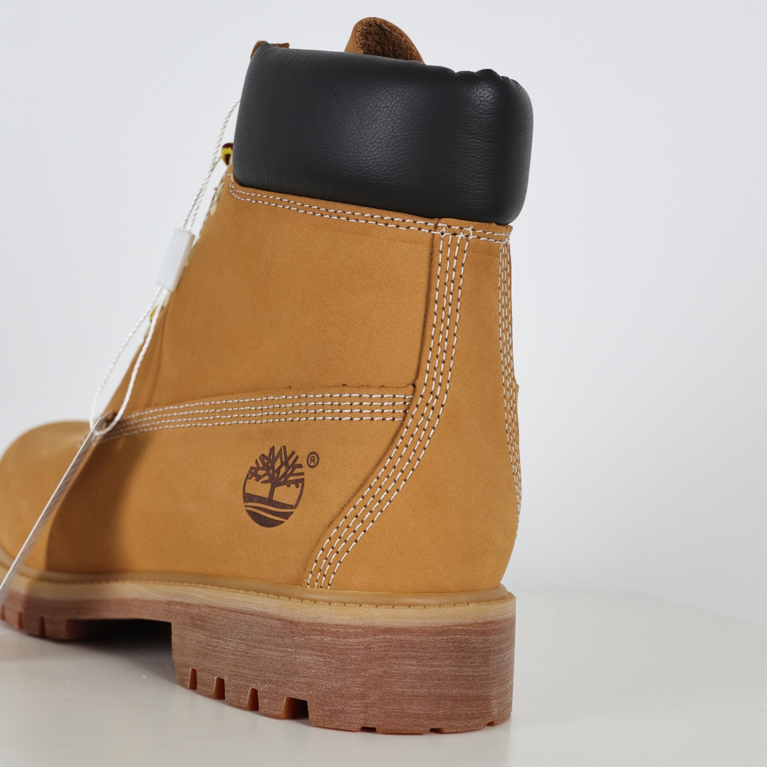 400 Timberland 踢不烂/经典款黄色高帮 女款六孔 型号10361 男款七孔 型号10061