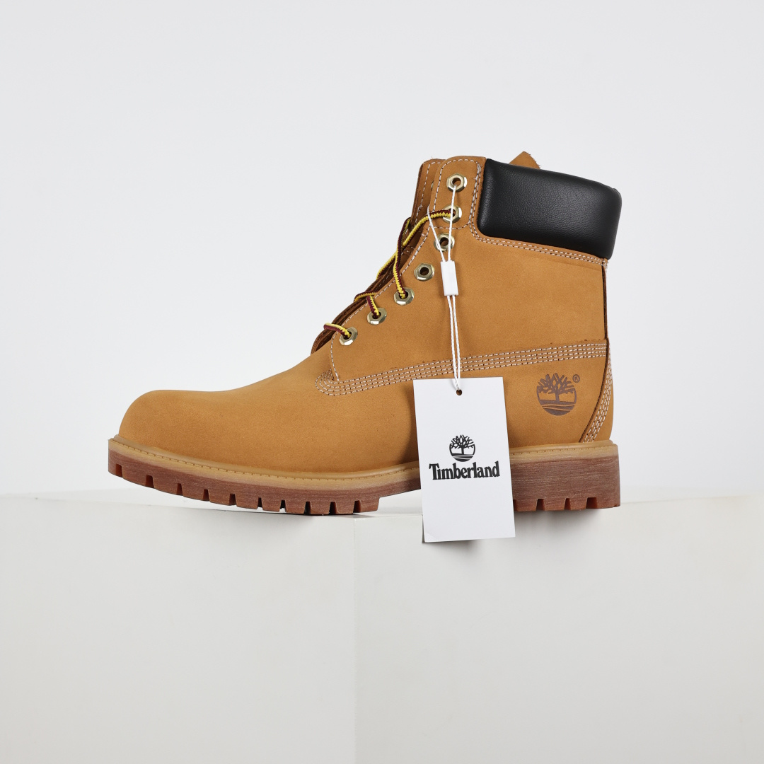 400 Timberland 踢不烂/经典款黄色高帮 女款六孔 型号10361 男款七孔 型号10061