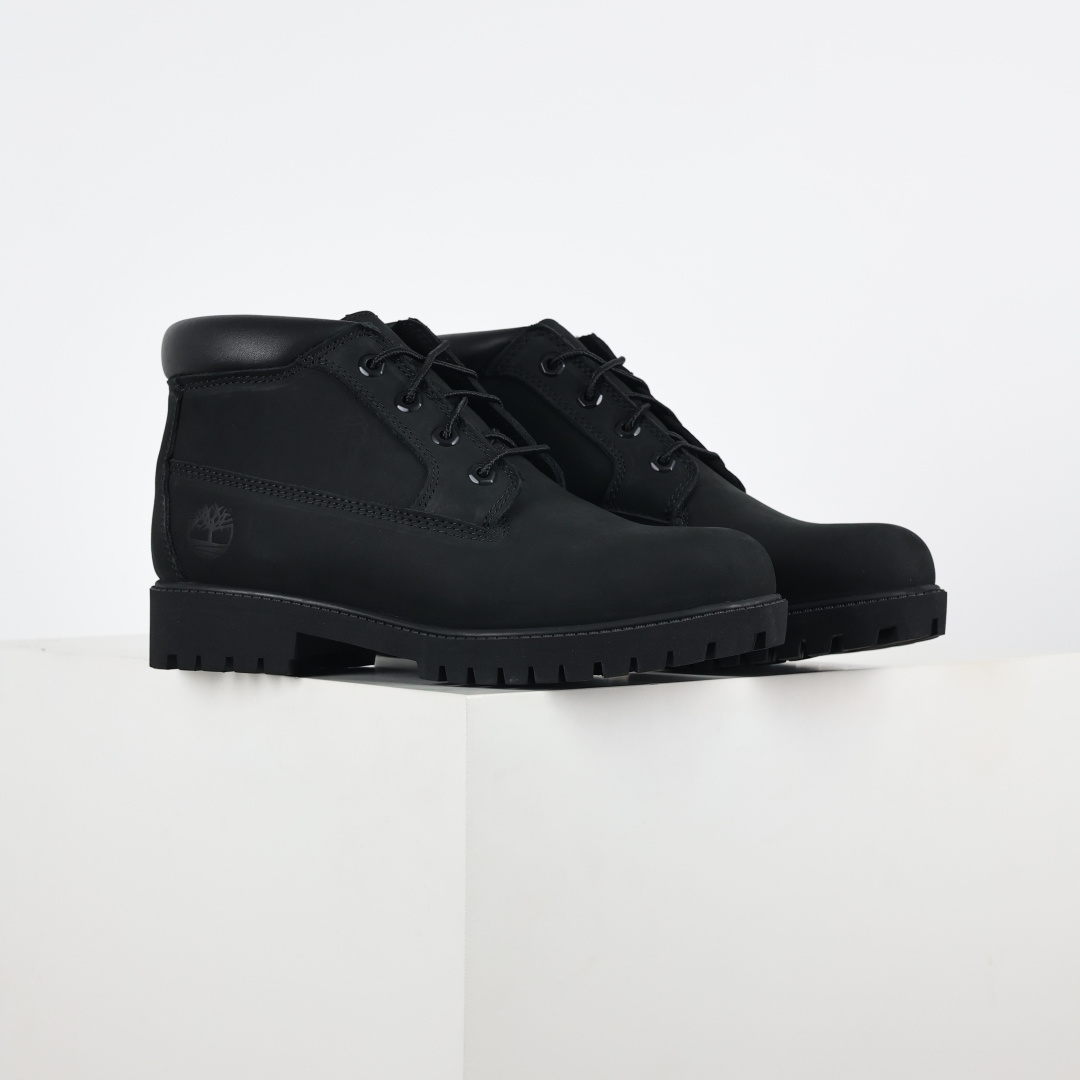 320 Timberland 踢不烂/经典款中帮黑色32085