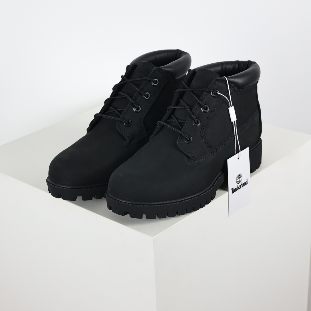 320 Timberland 踢不烂/经典款中帮黑色32085