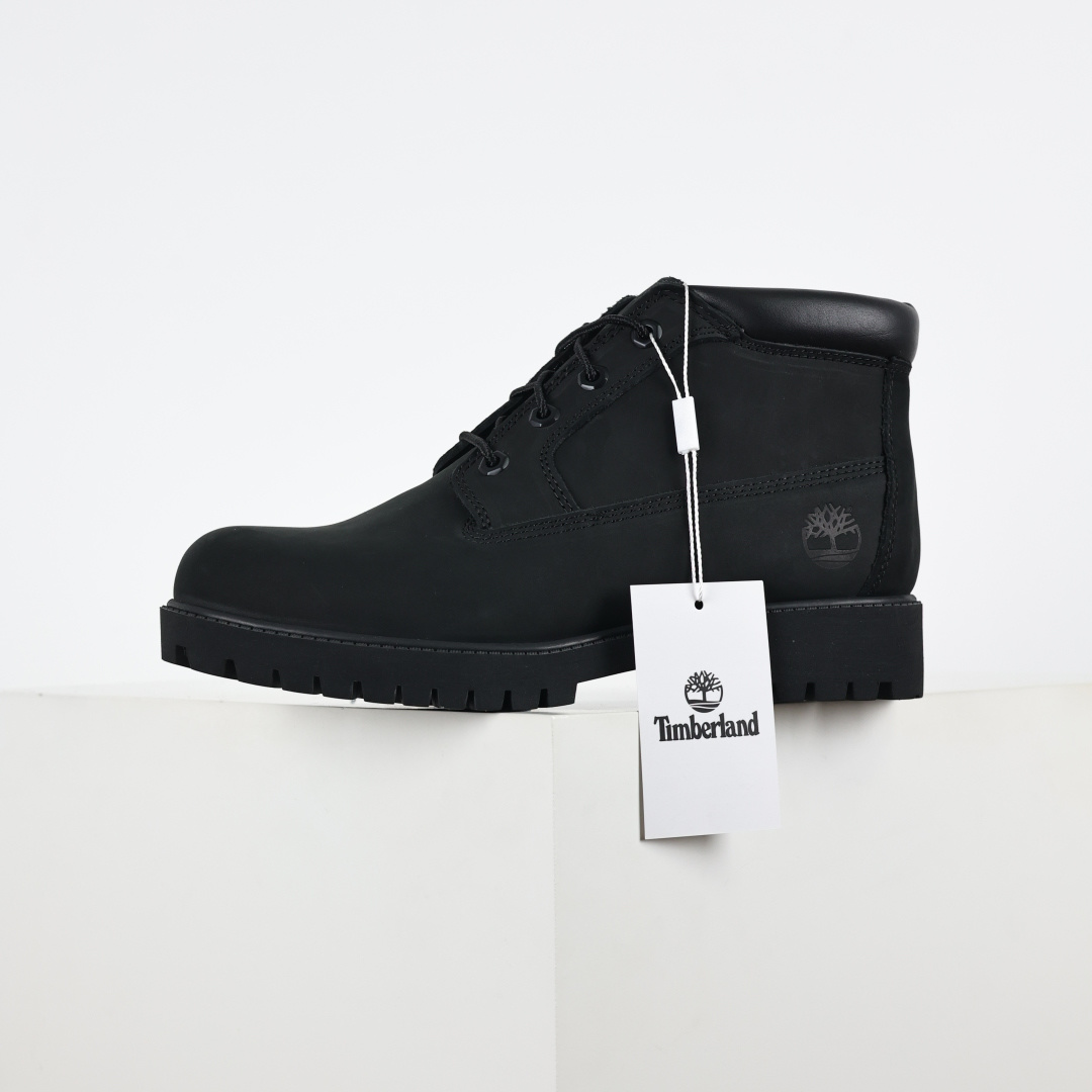 320 Timberland 踢不烂/经典款中帮黑色32085