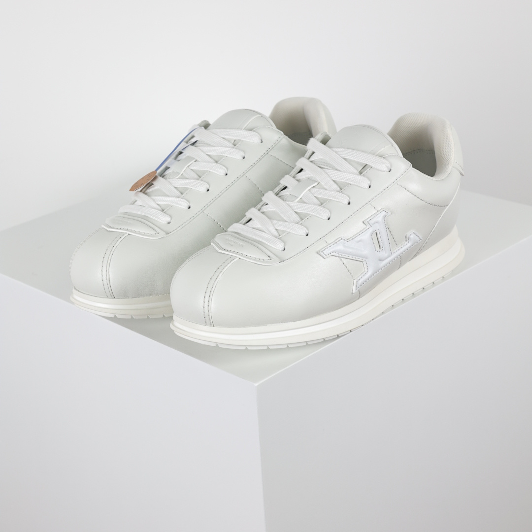 420 LouisVuittonLVxNigo联款ButtersoftFW25最新款阿甘休闲运动面包鞋