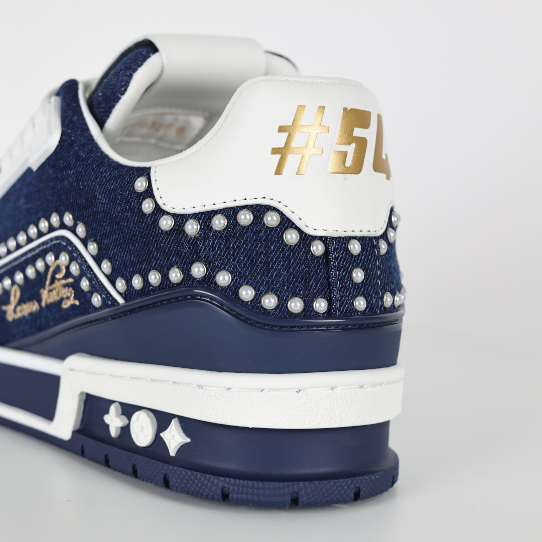 Louis Vuitton Trainer 滑板鞋 新款配色 实力大厂出品 平台专供 成熟的做工稳定的品控