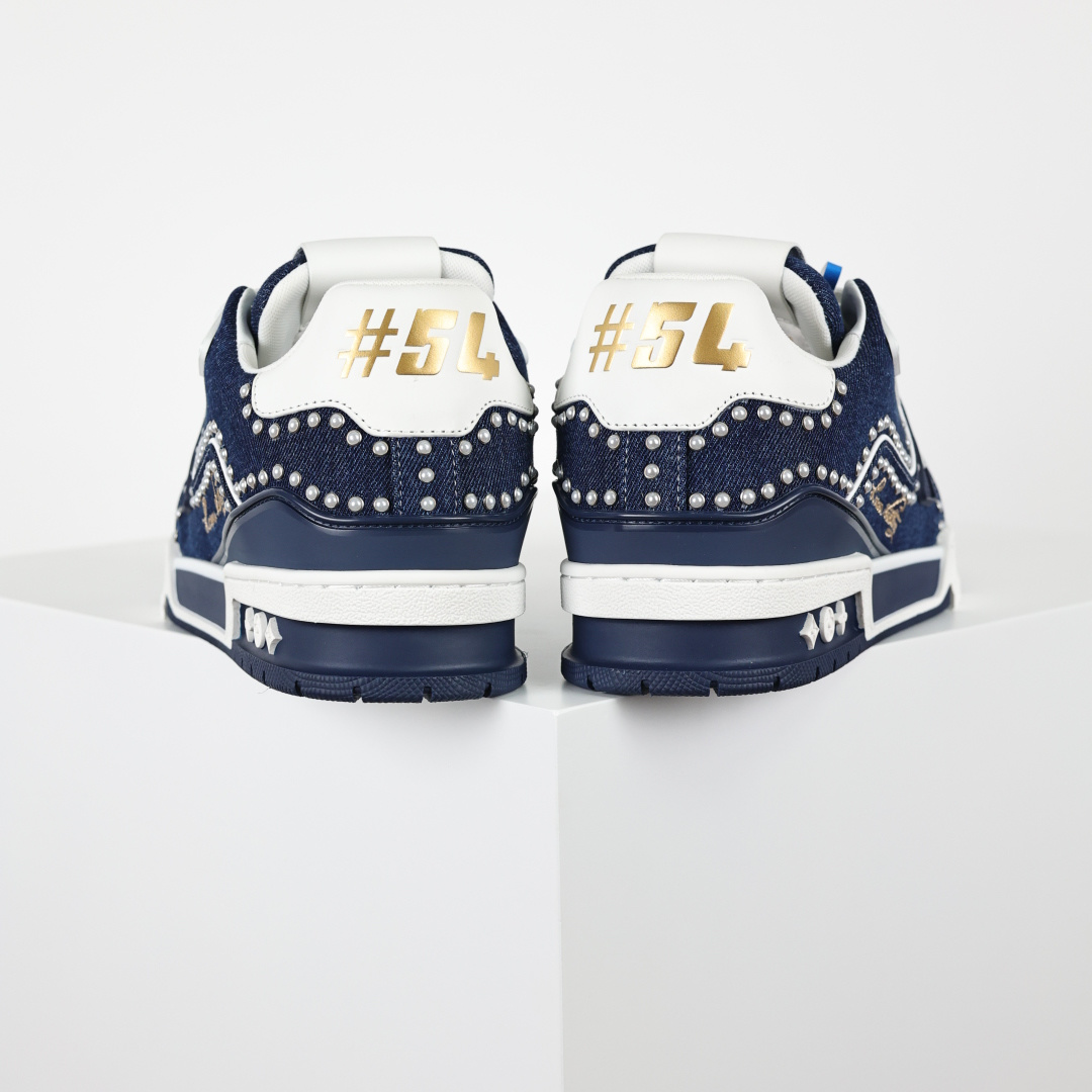 Louis Vuitton Trainer 滑板鞋 新款配色 实力大厂出品 平台专供 成熟的做工稳定的品控