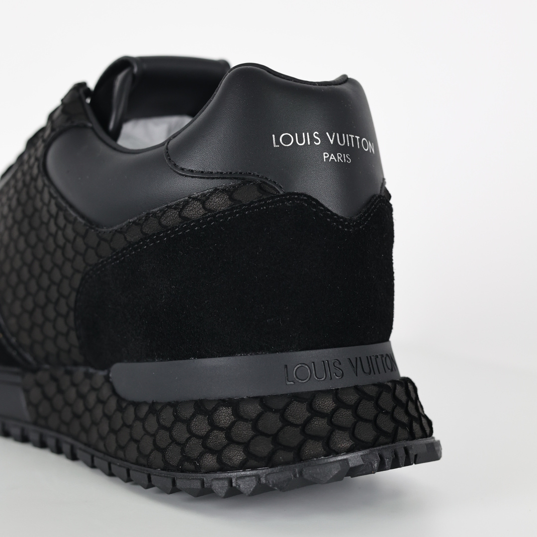 500 X1 东莞纯原 再次全新升级 现货供应 Louis Vuitton Run Away 牛皮革 圆头系带休闲低帮 板鞋男款