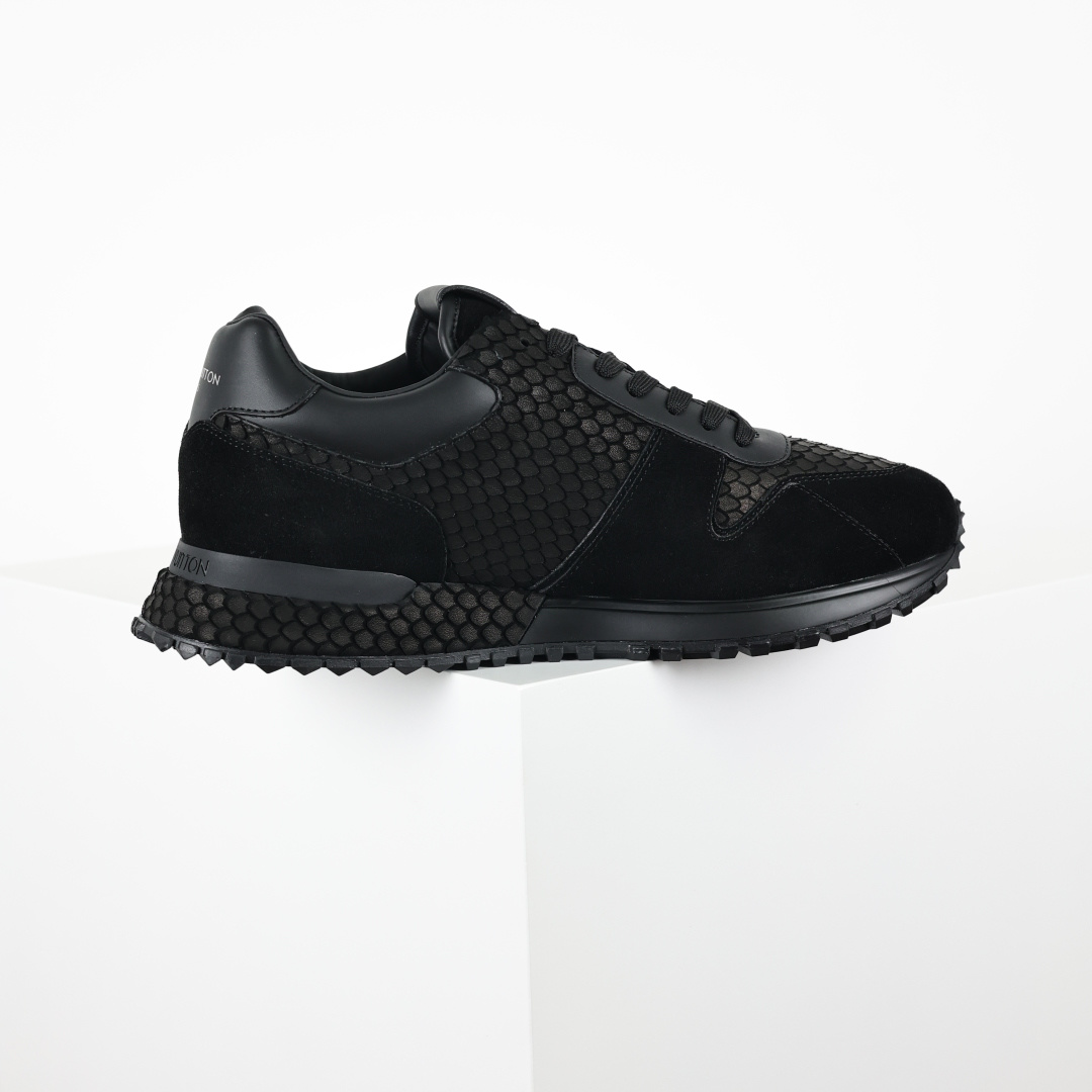 500 X1 东莞纯原 再次全新升级 现货供应 Louis Vuitton Run Away 牛皮革 圆头系带休闲低帮 板鞋男款