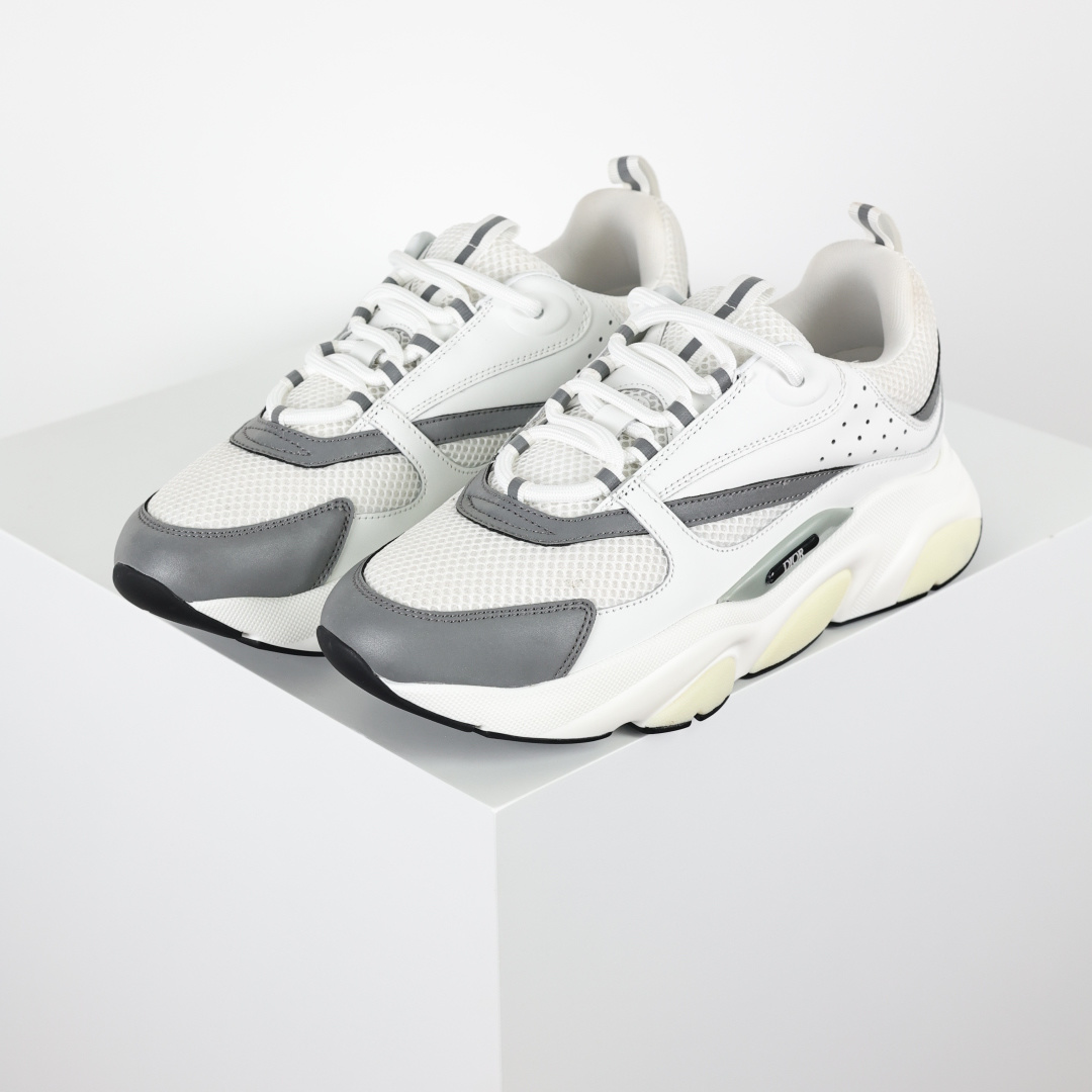 Dior 迪奥B22 男款慢跑时装运动鞋 “白色18”