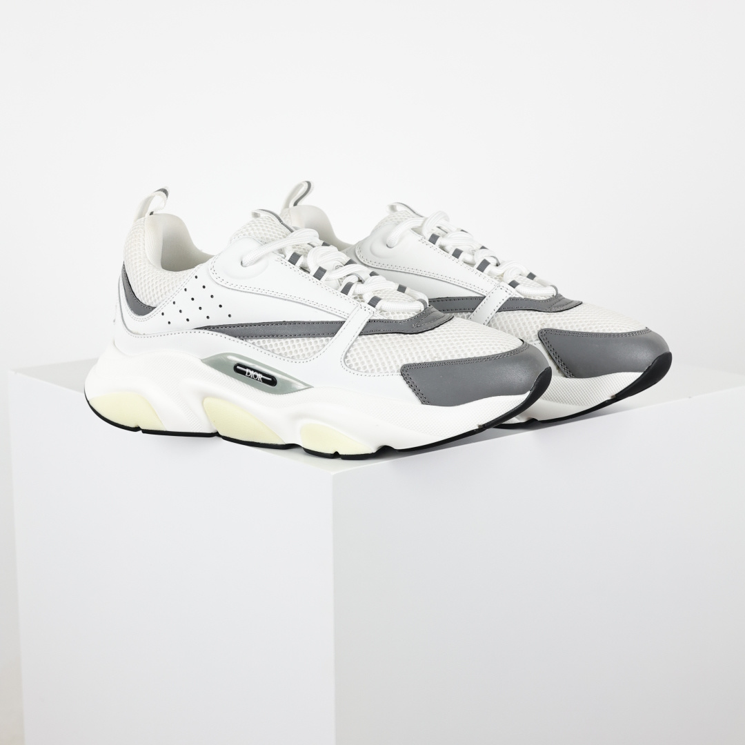 Dior 迪奥B22 男款慢跑时装运动鞋 “白色18”