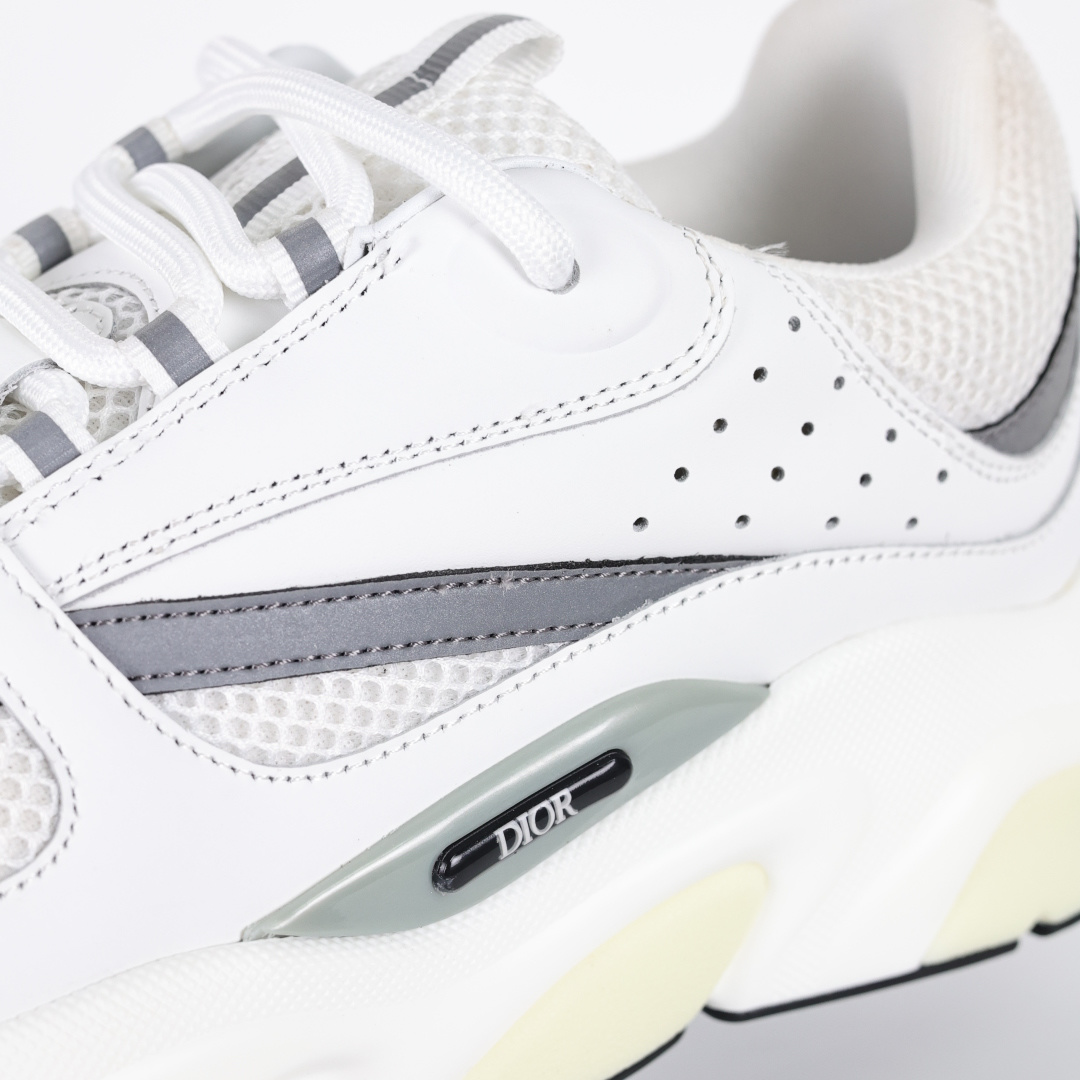 Dior 迪奥B22 男款慢跑时装运动鞋 “白色18”
