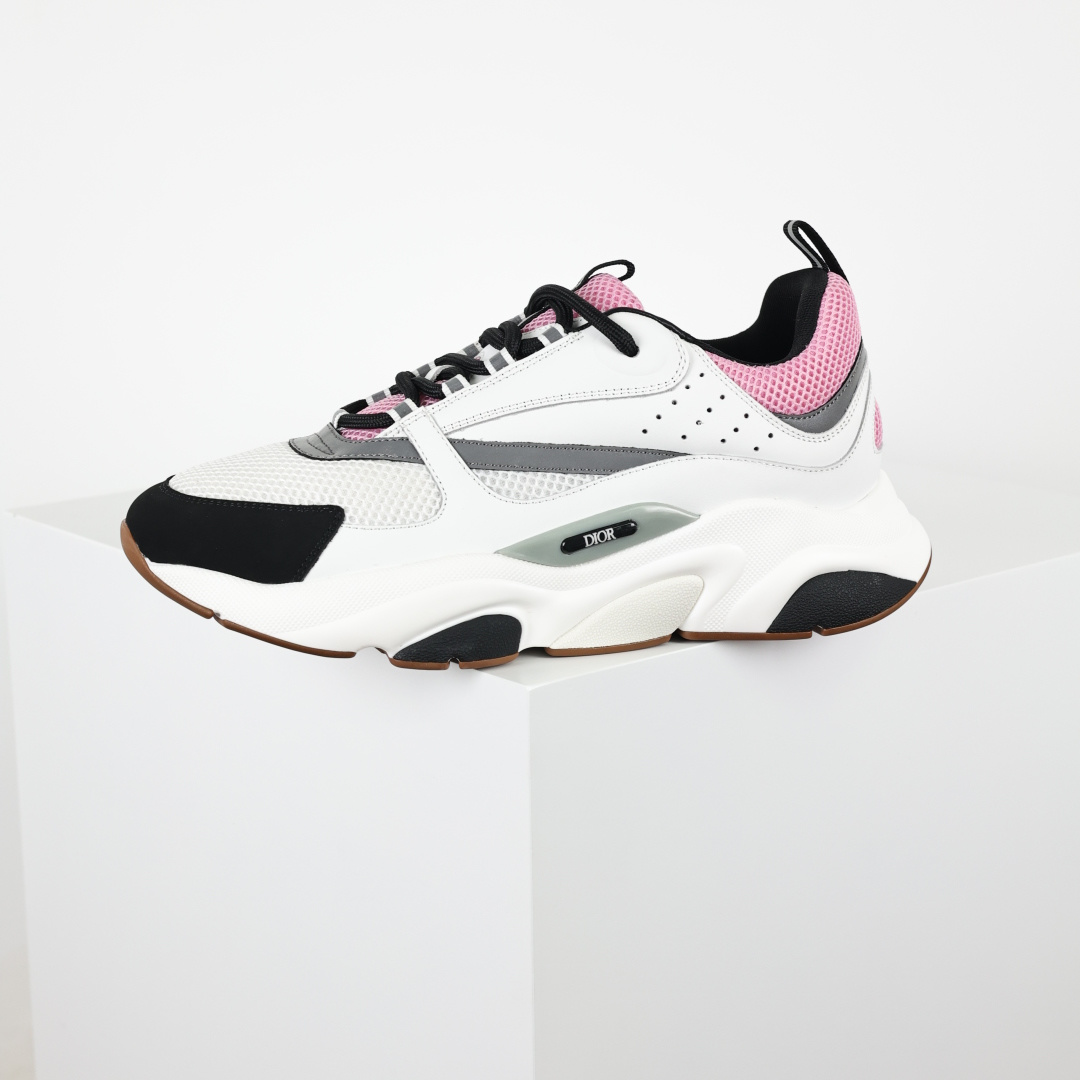 Dior 迪奥B22 男款慢跑时装运动鞋 “白粉11”