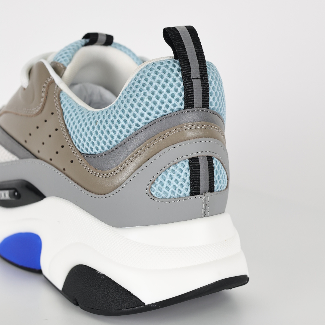 Dior 迪奥B22 男款慢跑时装运动鞋 “灰蓝27”