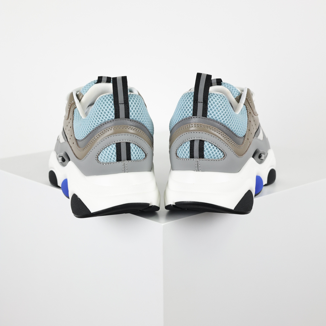 Dior 迪奥B22 男款慢跑时装运动鞋 “灰蓝27”