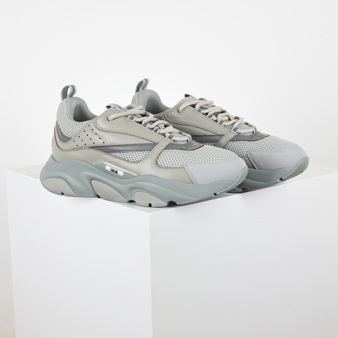 Dior 迪奥B22 男款慢跑时装运动鞋 “灰色80”