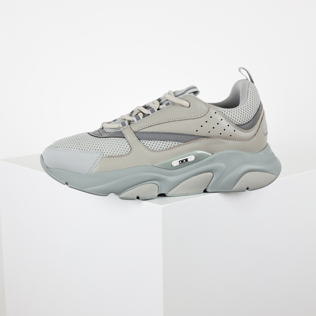 Dior 迪奥B22 男款慢跑时装运动鞋 “灰色80”