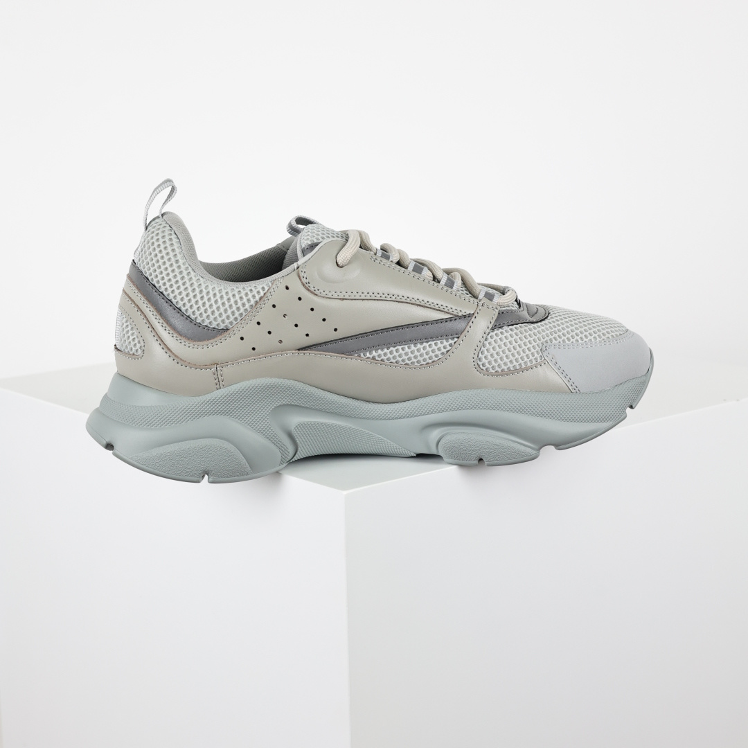 Dior 迪奥B22 男款慢跑时装运动鞋 “灰色80”