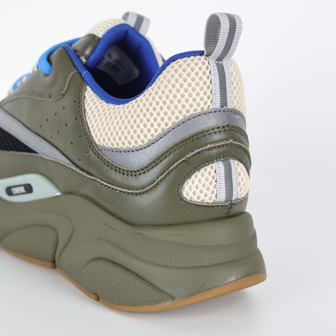 Dior 迪奥B22 男款慢跑时装运动鞋 “橄榄绿61”