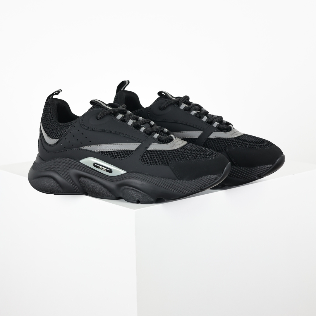 Dior 迪奥B22 男款慢跑时装运动鞋 “黑色59”