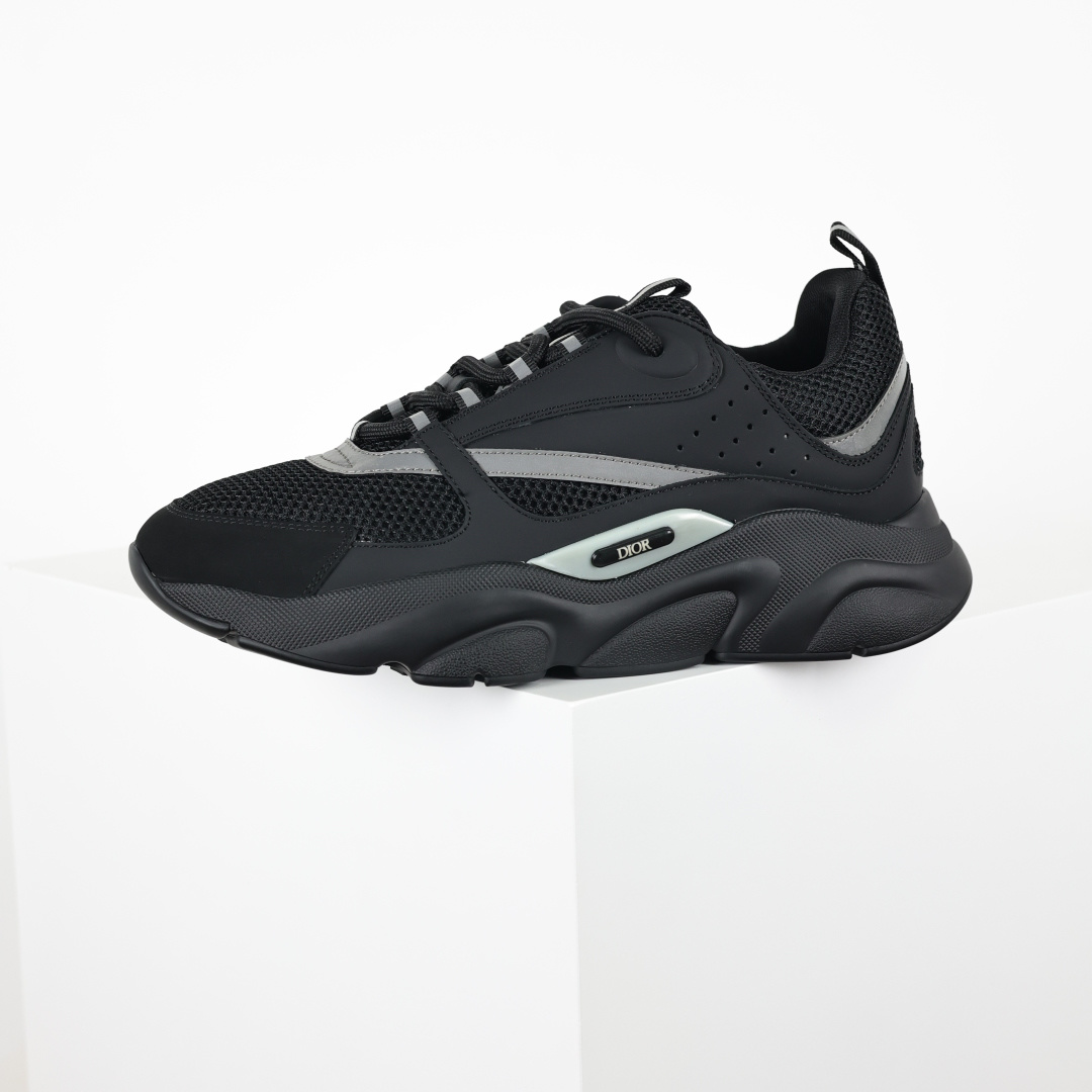 Dior 迪奥B22 男款慢跑时装运动鞋 “黑色59”
