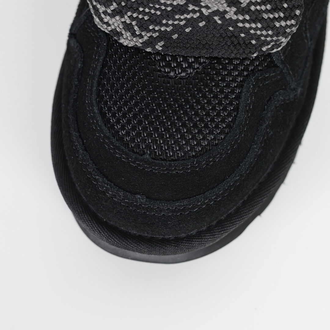 330 X1全网最齐ugg130个配色市面顶级版本 25新款UGG梅尔低帮 面包鞋黑色 雪地靴